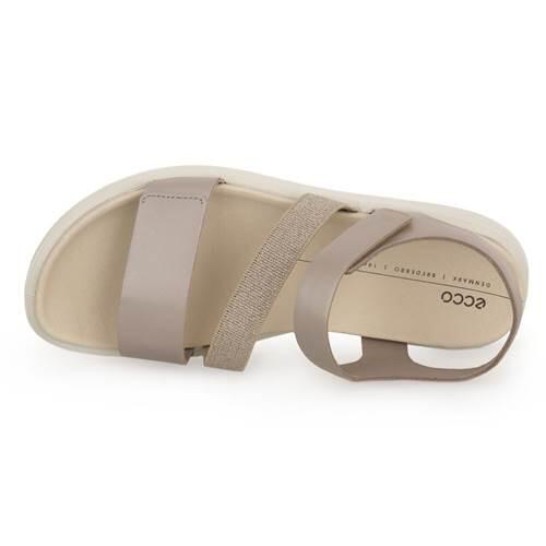 Ecco Flowt Sandalen grau Seidenglanz 273713 4/7