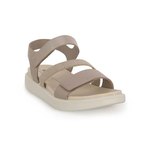 Ecco Flowt Sandalen grau Seidenglanz 273713 2/7