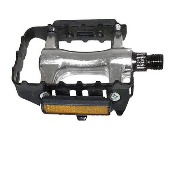 M-Wave Pedal Steady A 9/16 Zoll mit Reflektor Alukörper