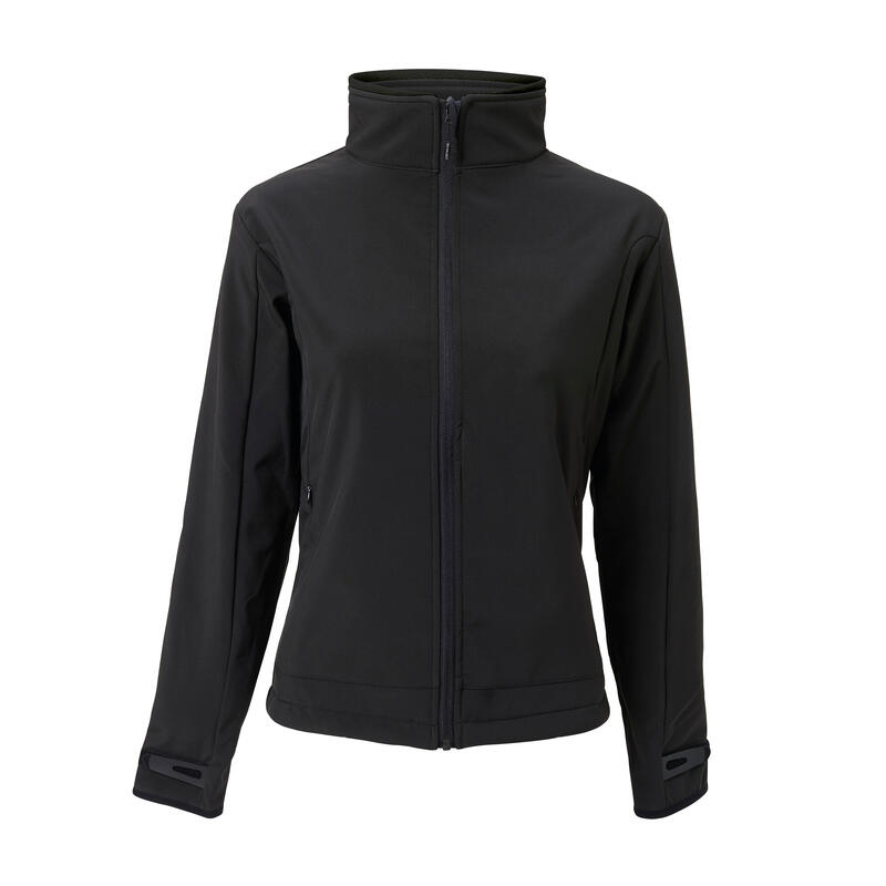 Veste softshell chauffante - Coupe slim– Doublure polaire  Noir -Super batterie
