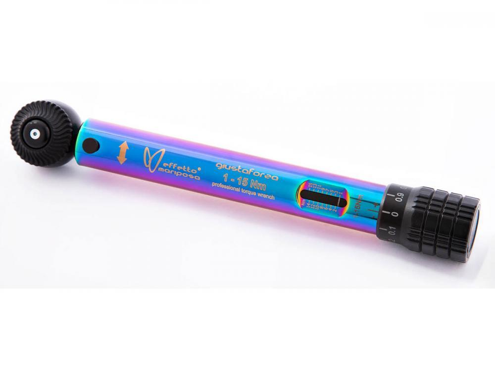 Mariposa Präzisionsdrehmomentschlüssel GIUSTAFORZA Evo Pro 1-15 Nm slick oil... 1/2