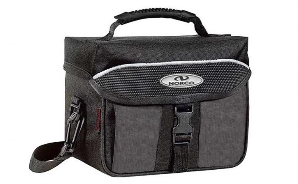 Norco Ottawa Lenkertasche schwarz grau Größe 22x16x11cm 3,5l 1/2