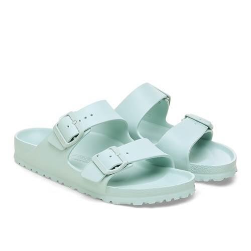 Sandalias Planas Mujer Birkenstock Arizona Eva Verde 3/6