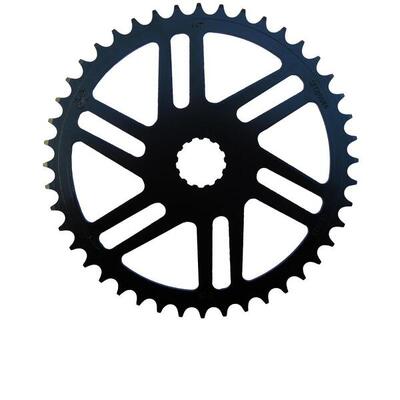 Kmc e-bike kettingblad 1/2x11/128" crmo 44z zwart voor bosch gen.3 direct mo...