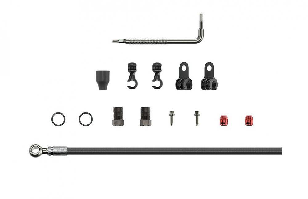SRAM Kit de durites de frein à disque argent XX Juicy Guide G2 2000 mm MTB 2/2