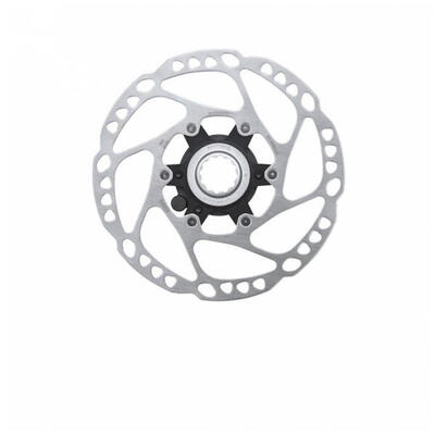 Shimano 1x remschijf rt-em600 160 mm met lock-ring en binnenverzahning