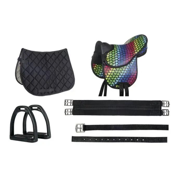 HKM Shettyzadel set - Colourful  Heart