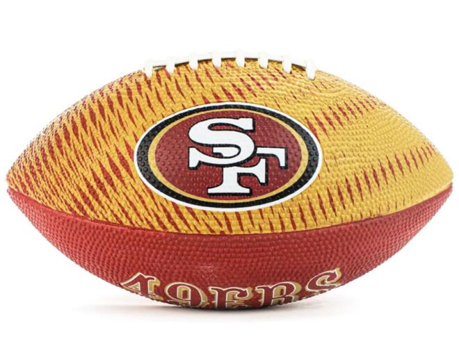 Wilson NFL Team Tailgate Voetbal Junior Team 49ers 1/1