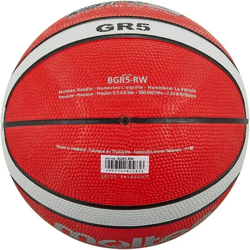 Molten GR5-RW Basketball aus hochwertigem Gummi, Größe 5 5/5