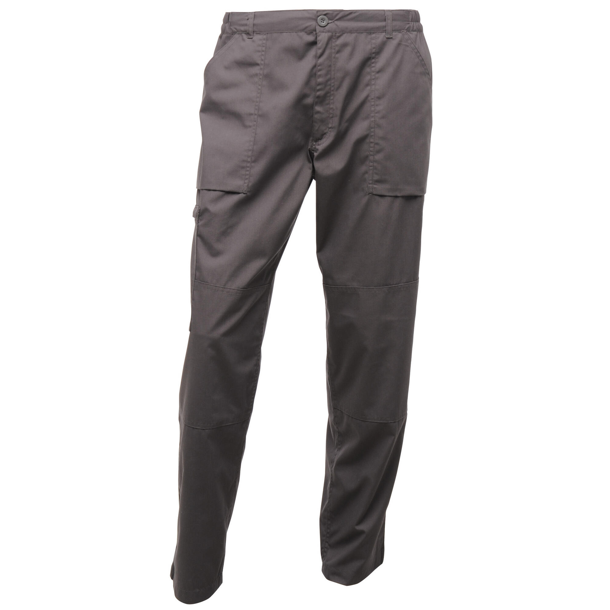 REGATTA Mens Sports New Action Trousers (Dark Grey)
