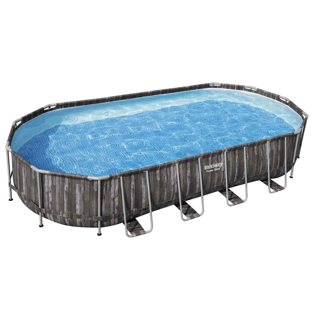 Bestway Zwembadset ovaal 7,32x3,66x1,22 m 6/7
