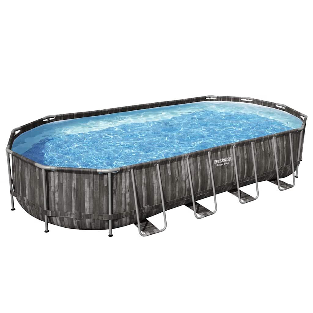Bestway Zwembadset ovaal 7,32x3,66x1,22 m 3/7