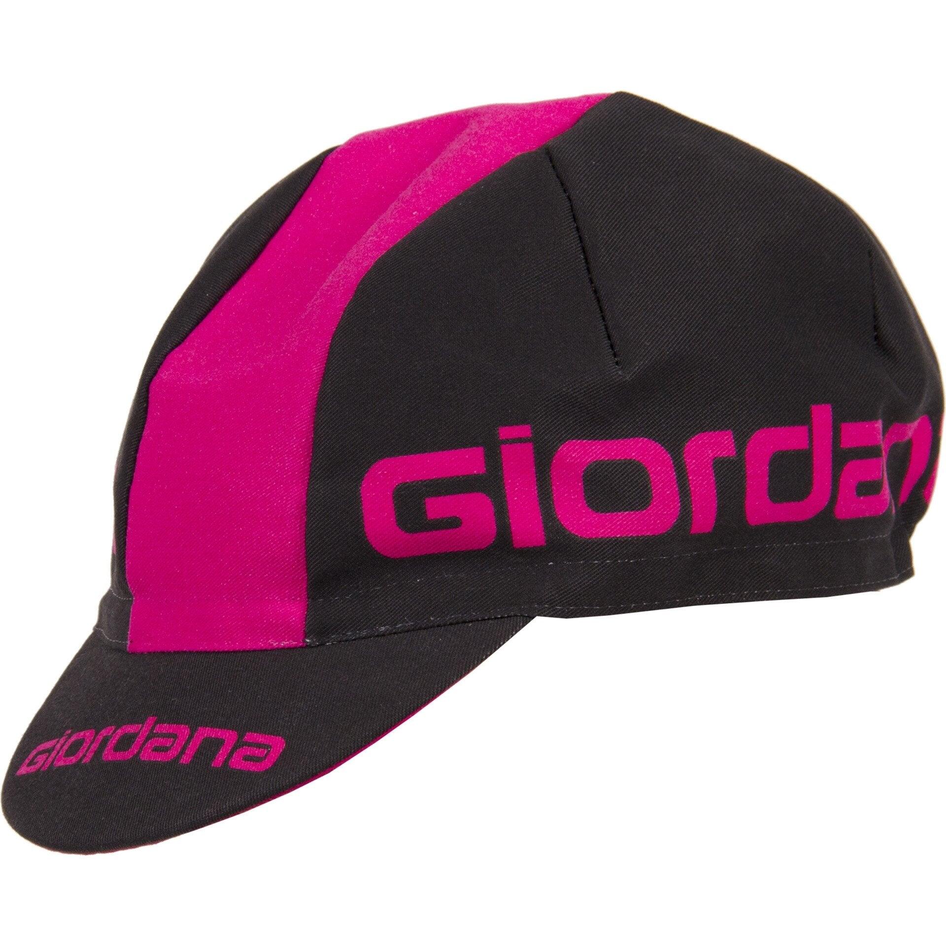 GIORDANA Giordana Three Panel Cotton Cap - Black/Pink