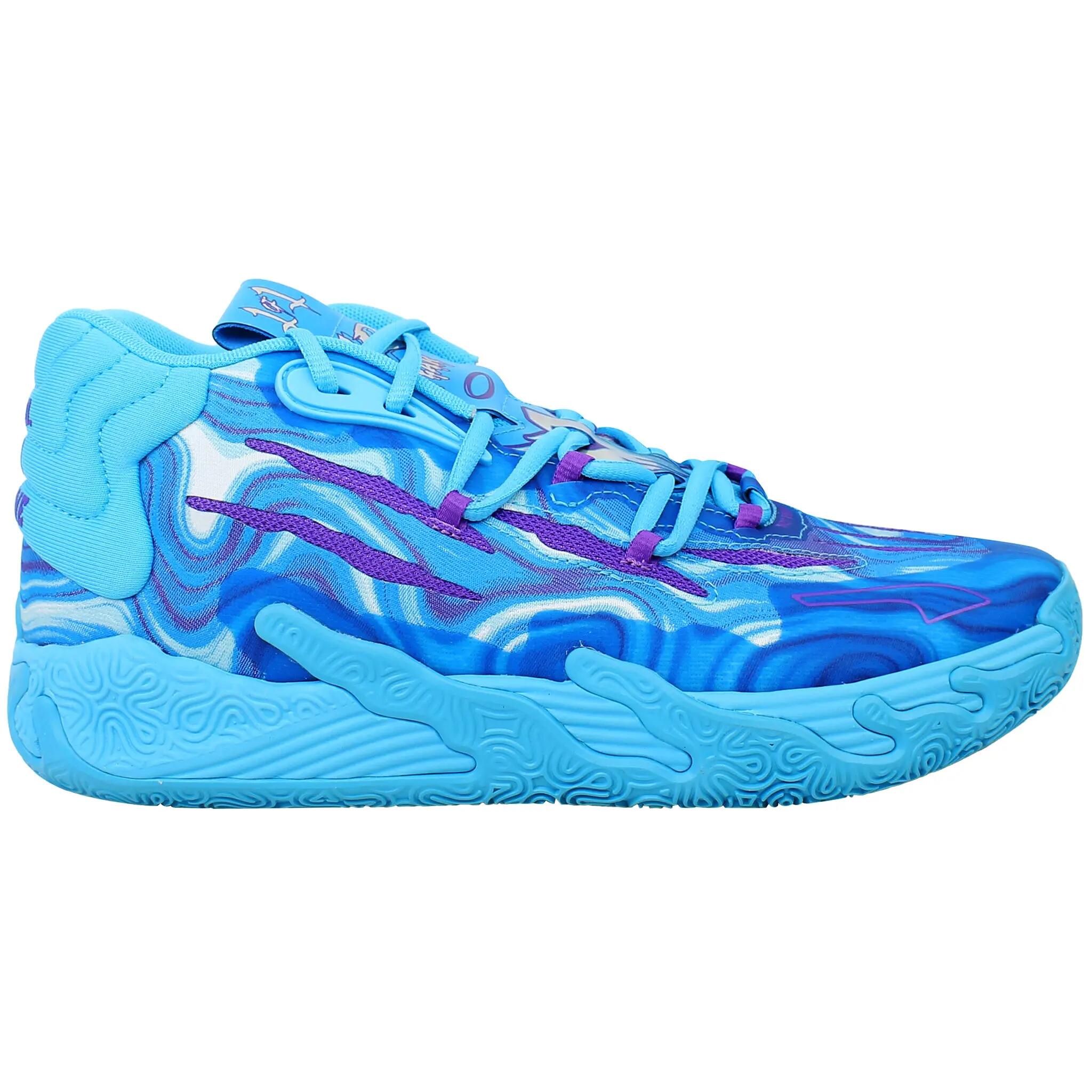 Scarpe da basket PUMA MB.03 Blu 2/8
