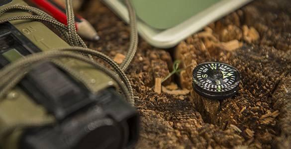Helikon Button Compass Large Black 3/5