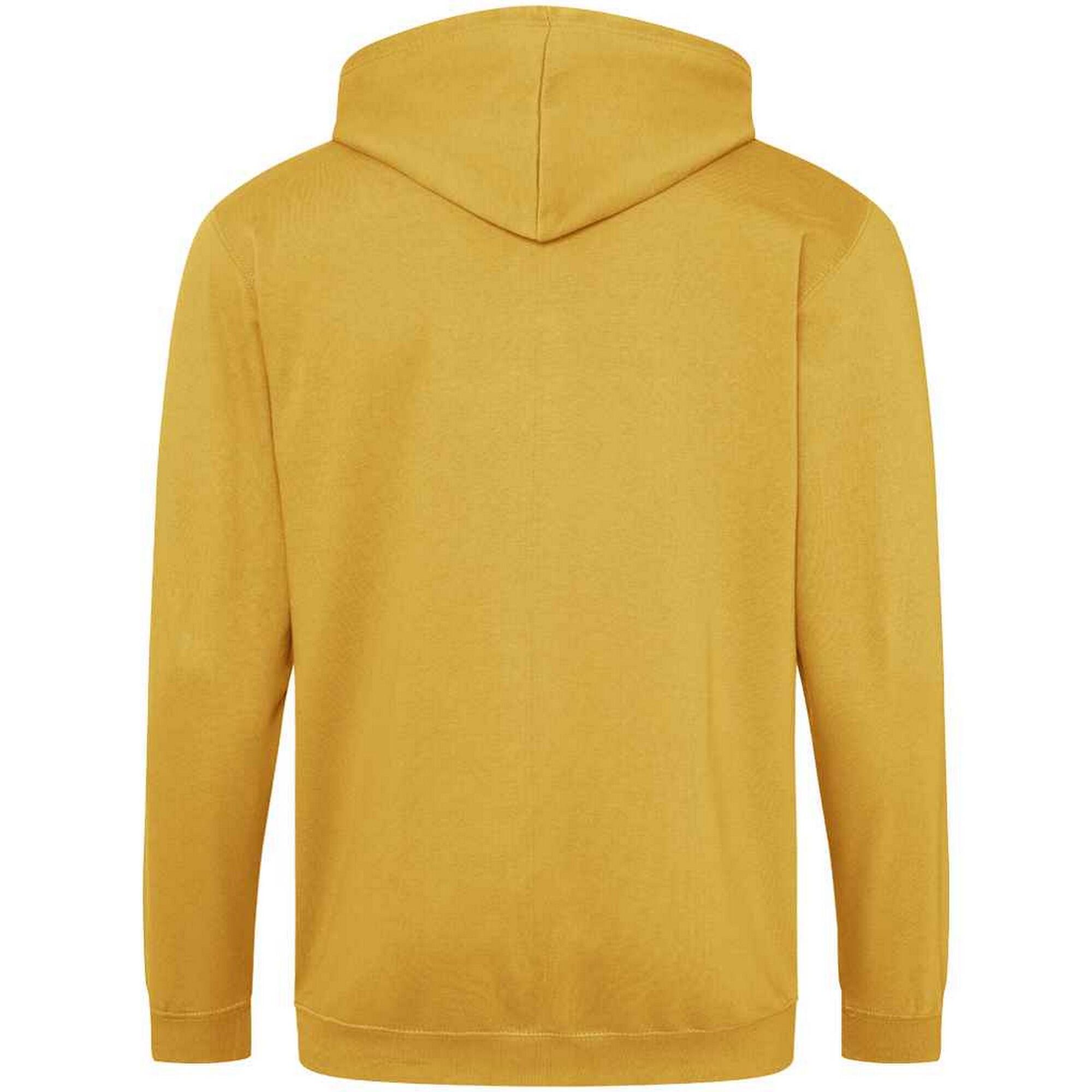 Mens Full Zip Hoodie (Mustard) 2/2