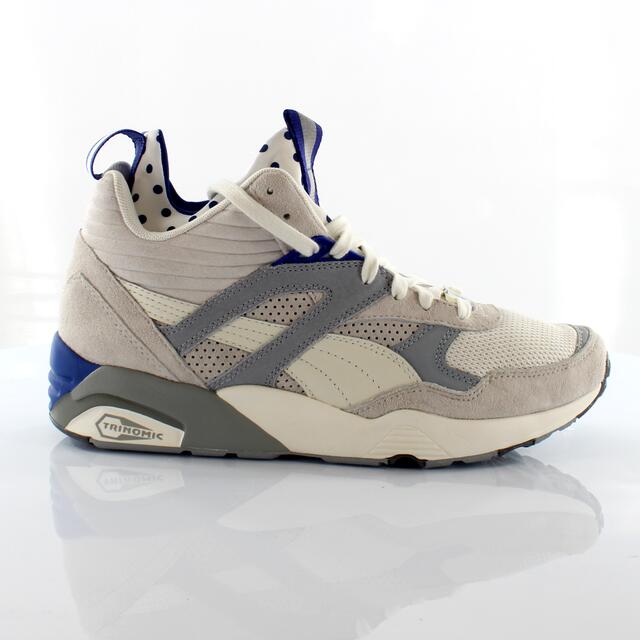 Puma Trinomic R698 Mid Street Womens Beige Trainers 1/4