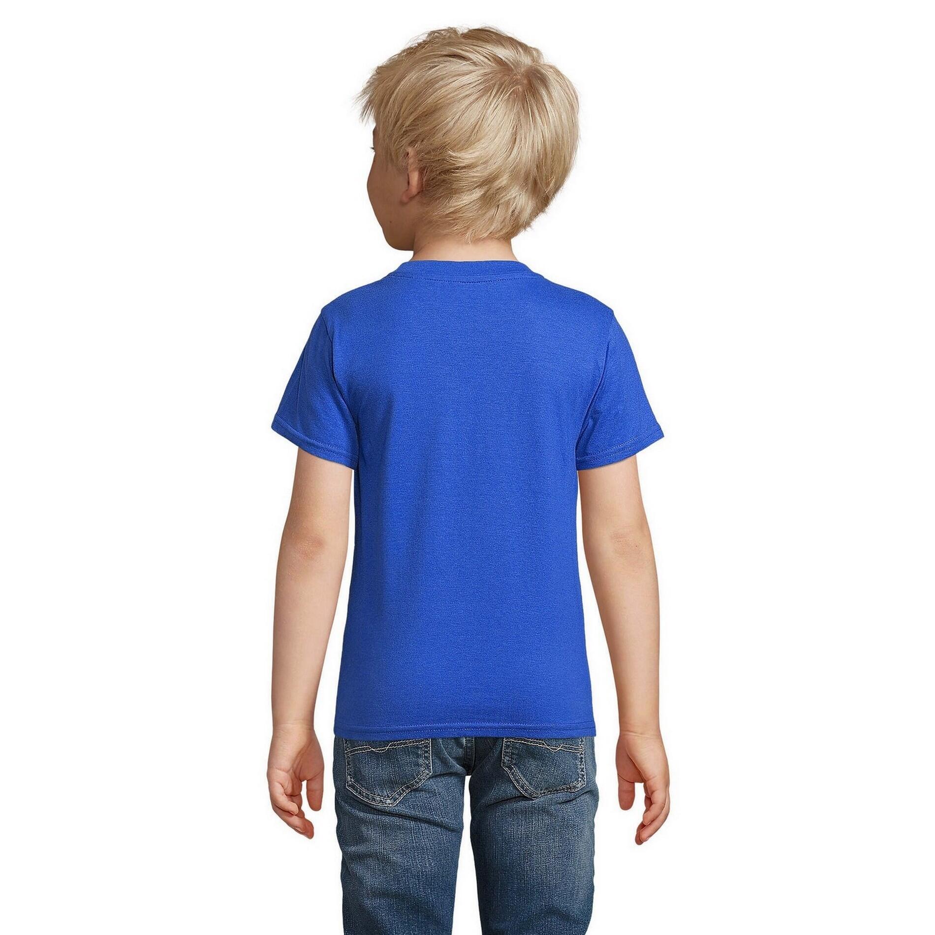Maglietta Bambini SOLS Crusader Blu Reale 2/3