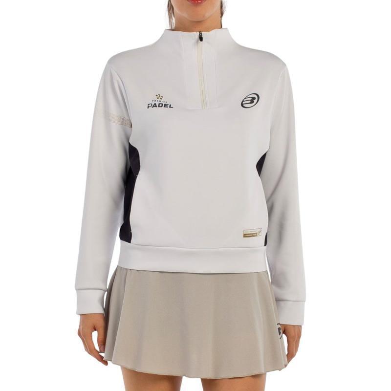 Moletom bullpadel premier padel airar branco