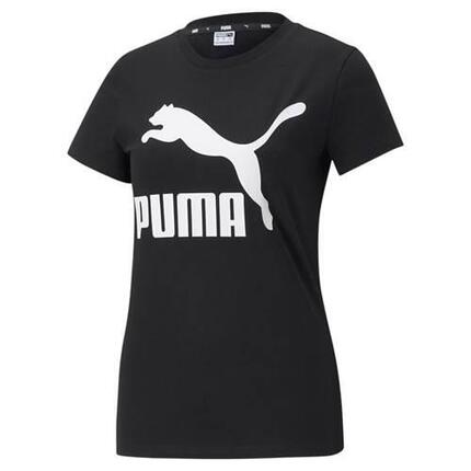 Camiseta casual mujer Puma Classic Logo Tee