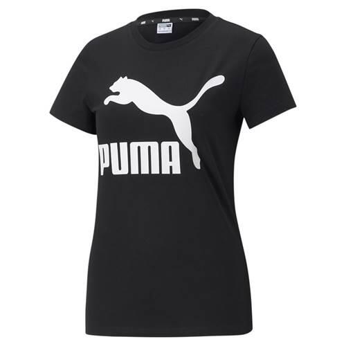 Camiseta casual mujer Puma Classic Logo Tee