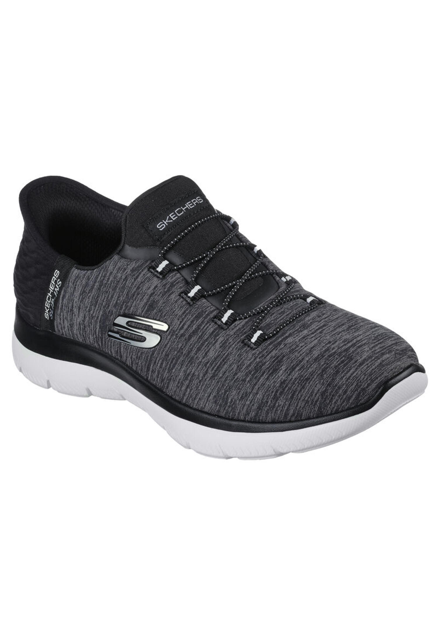 Buty SKECHERS SLIP-INS: SUMMITS- DAZZLING HAZE Czarny