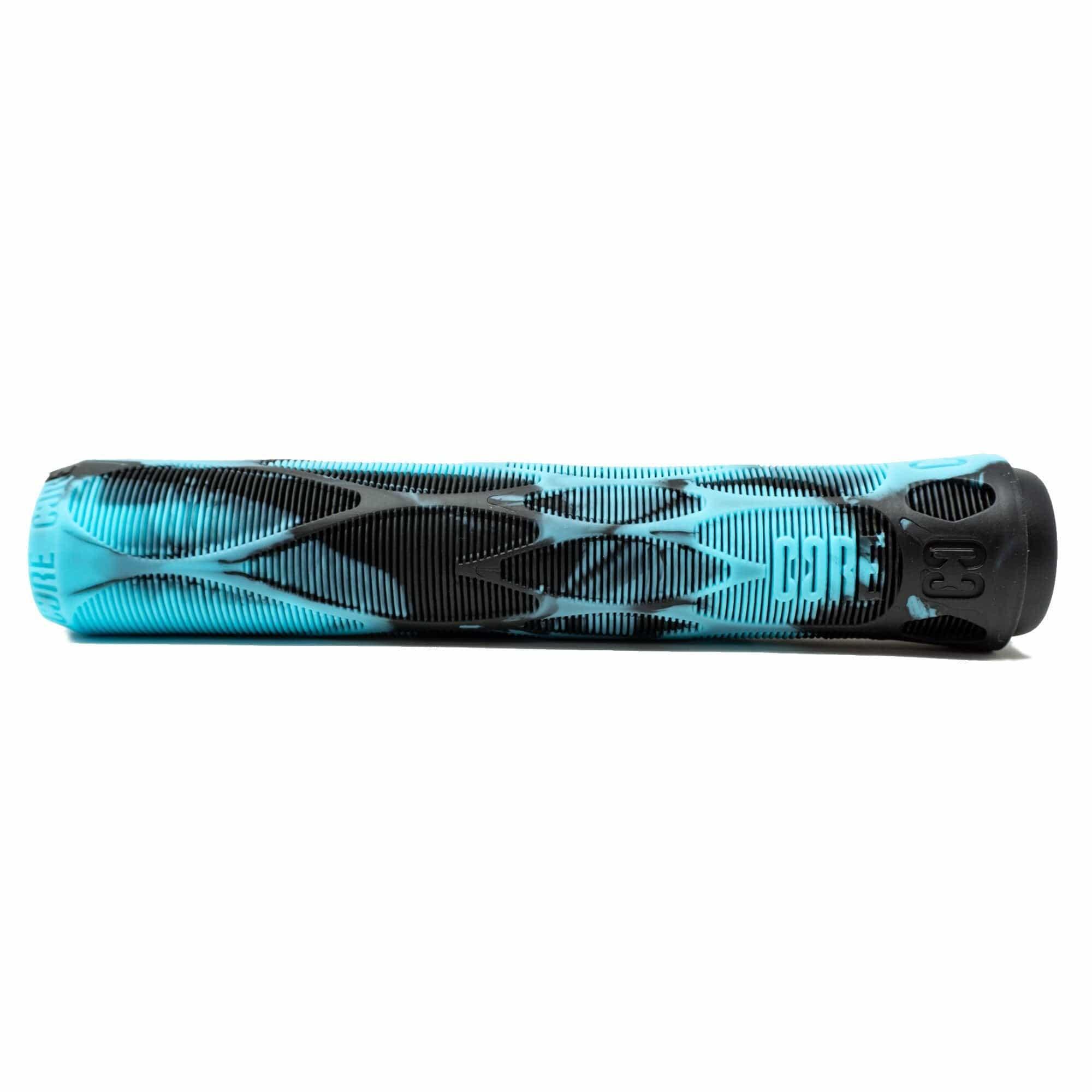 CORE Pro Handlebar Grips - 170mm soft compound, Arctic Blue/Black 3/7