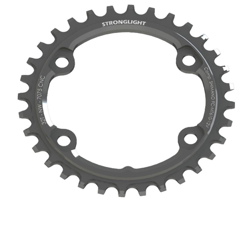 Plateau 4 branches Stronglight Shimano SLX MT610 Mono 2/2