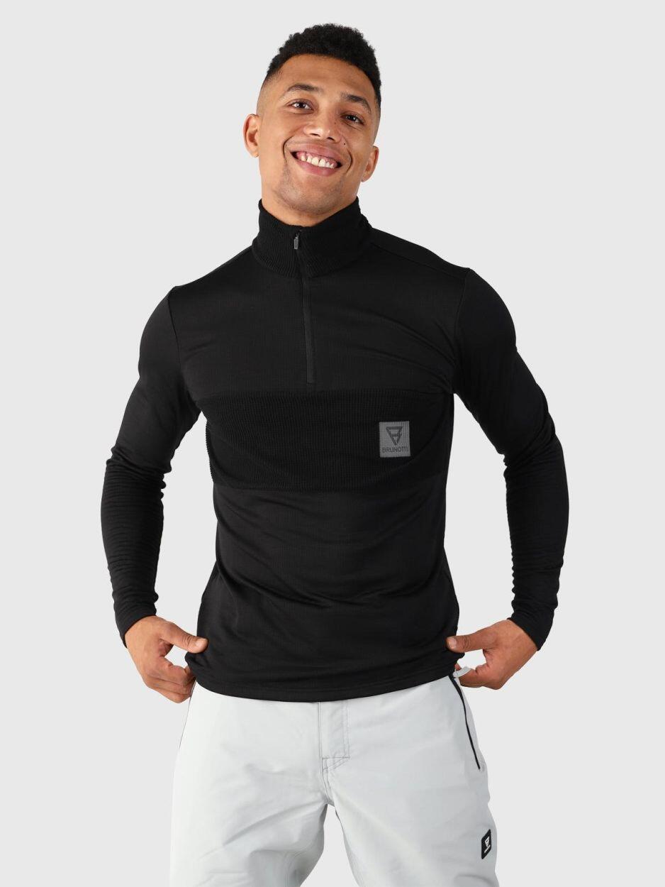 BRUNOTTI BRUNOTTI Pully's Keanu Men Fleece HEREN Black 1/5