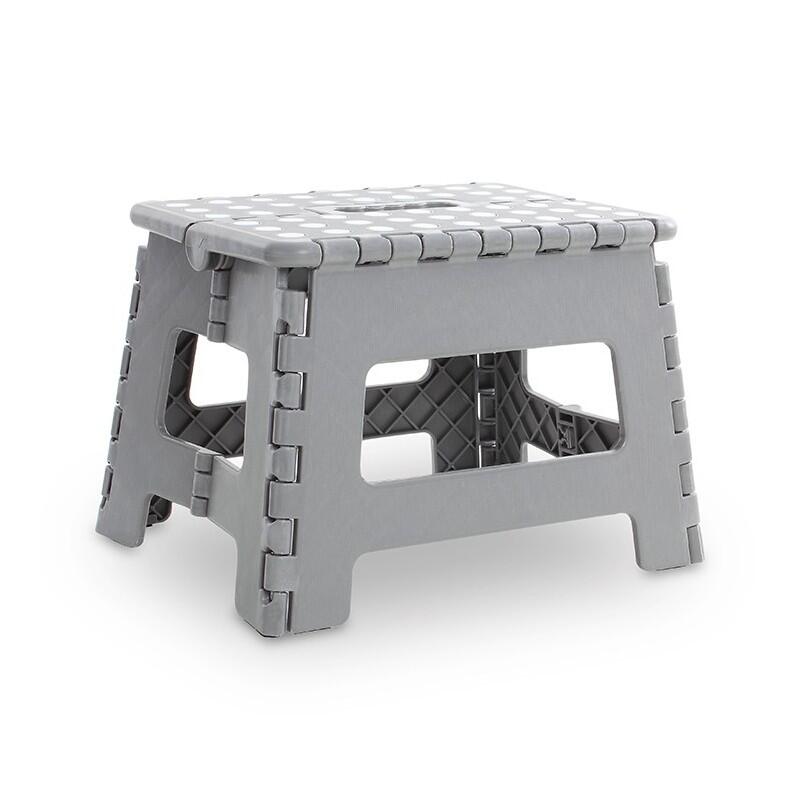 Marbueno Taburete Plegable Escalón de Plástico 31,5x25x22 cm Cocina, Baño 10533