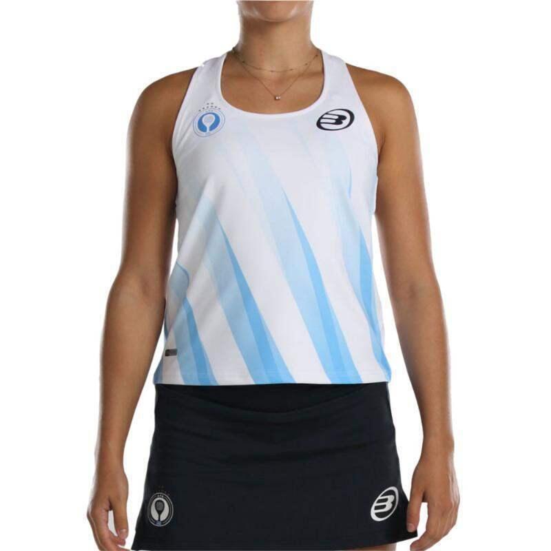 BULLPADEL Camiseta Bullpadel APA Abita Blanco