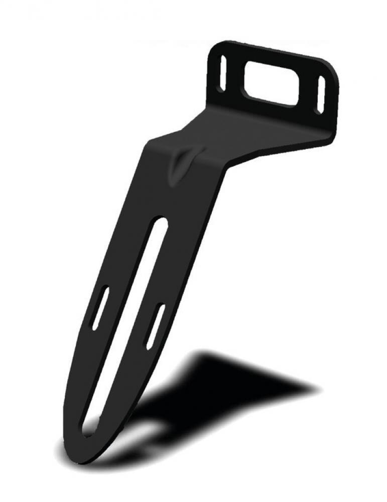 Racktime Kennzeichenhalter schwarz für schnelle Pedelecs 30° Winkel 2/2