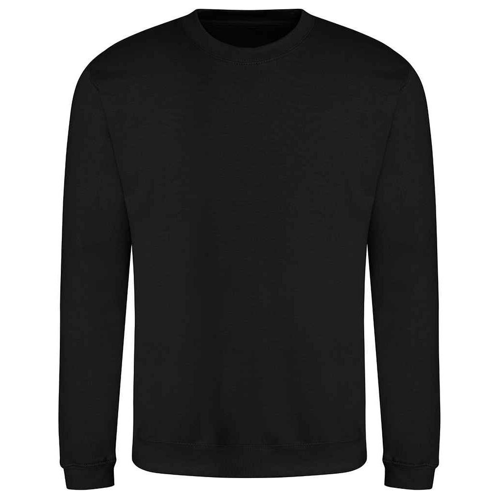 AWDIS Adults Unisex Just Hoods Sweatshirt (Deep Black)