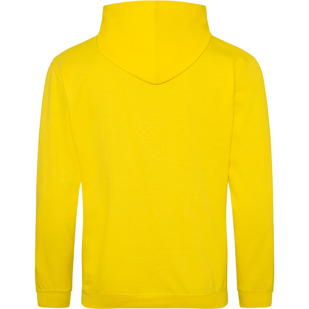 Felpa Con Cappuccio Uomo Awdis College Giallo Sole 2/3