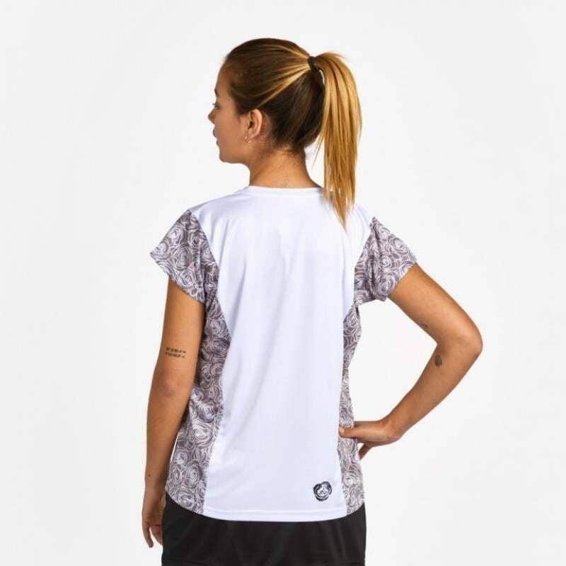 JHayber Basic Rosa Branco T-Shirt Cinza Mulheres 2/5