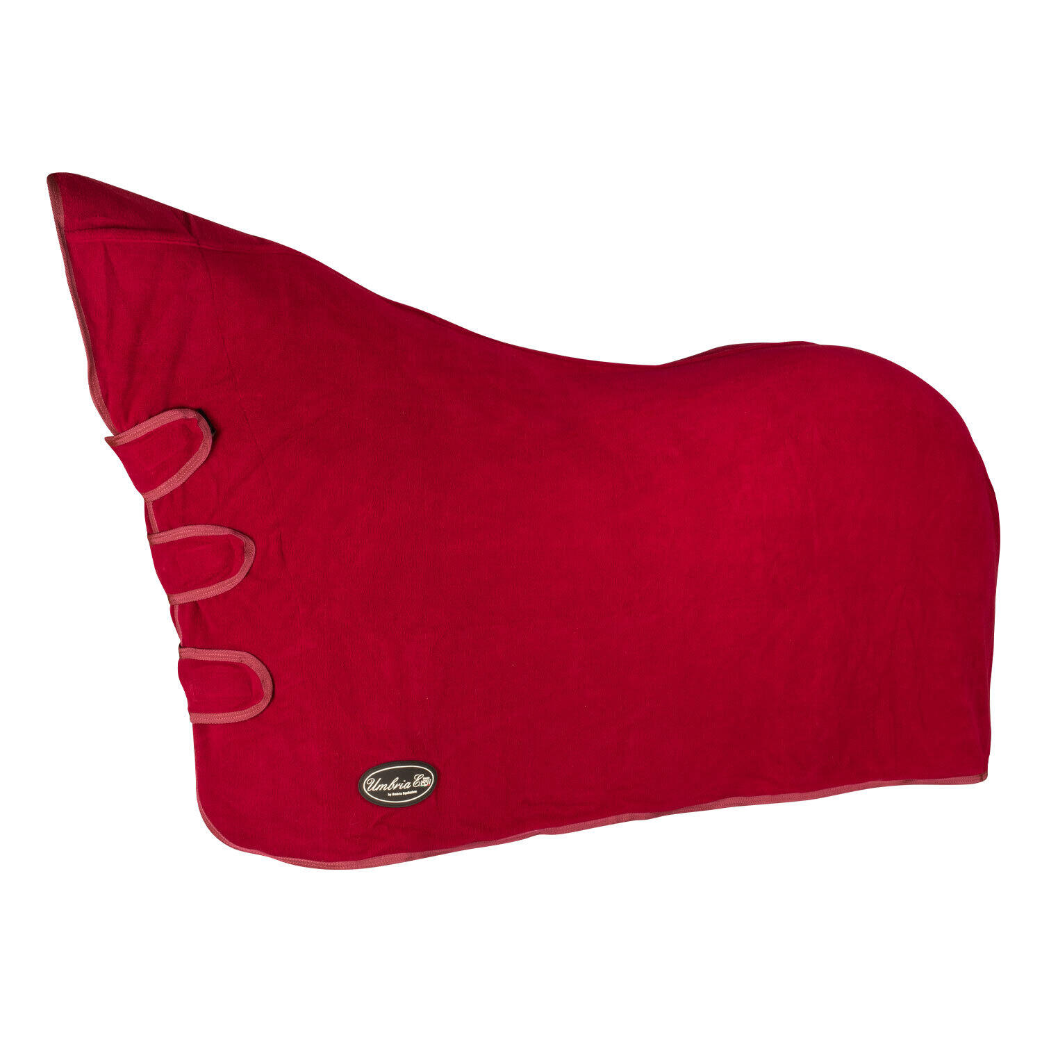 Umbria Equitazione - Couverture Polaire Pour Cheval Umbria Equitazione Yukon+ - Couverture Cheval - Marron|rouge - 155 Cm - Decathlon