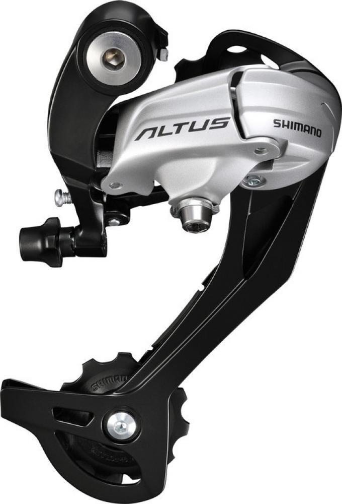 SHIMANO Altus RD-M370 cambio trasero 9 velocidades jaula larga plata 2/2