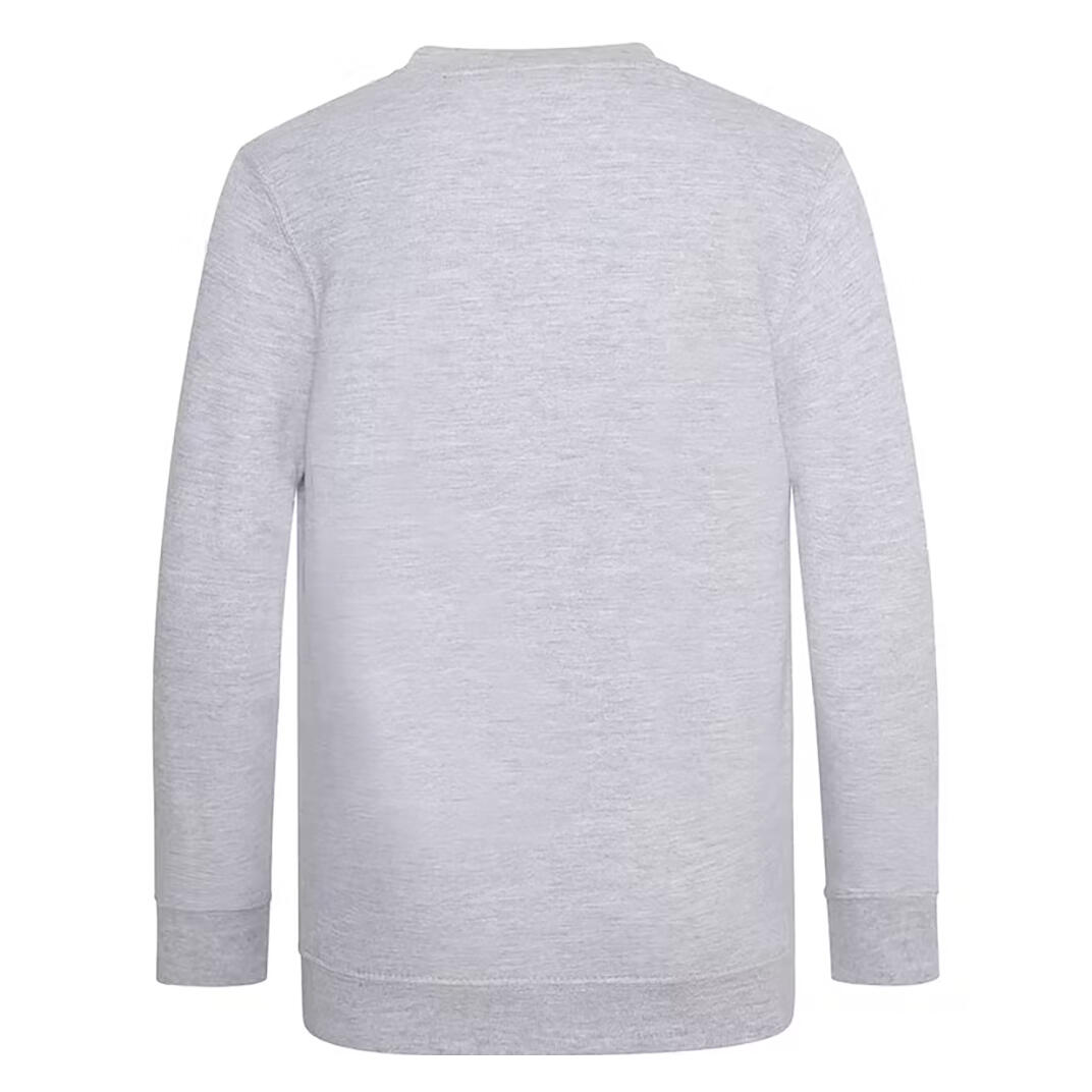 Academy Junior Schul Sweatshirt mit VAusschnitt (2 StückPackung) Kinder Grau 2/2