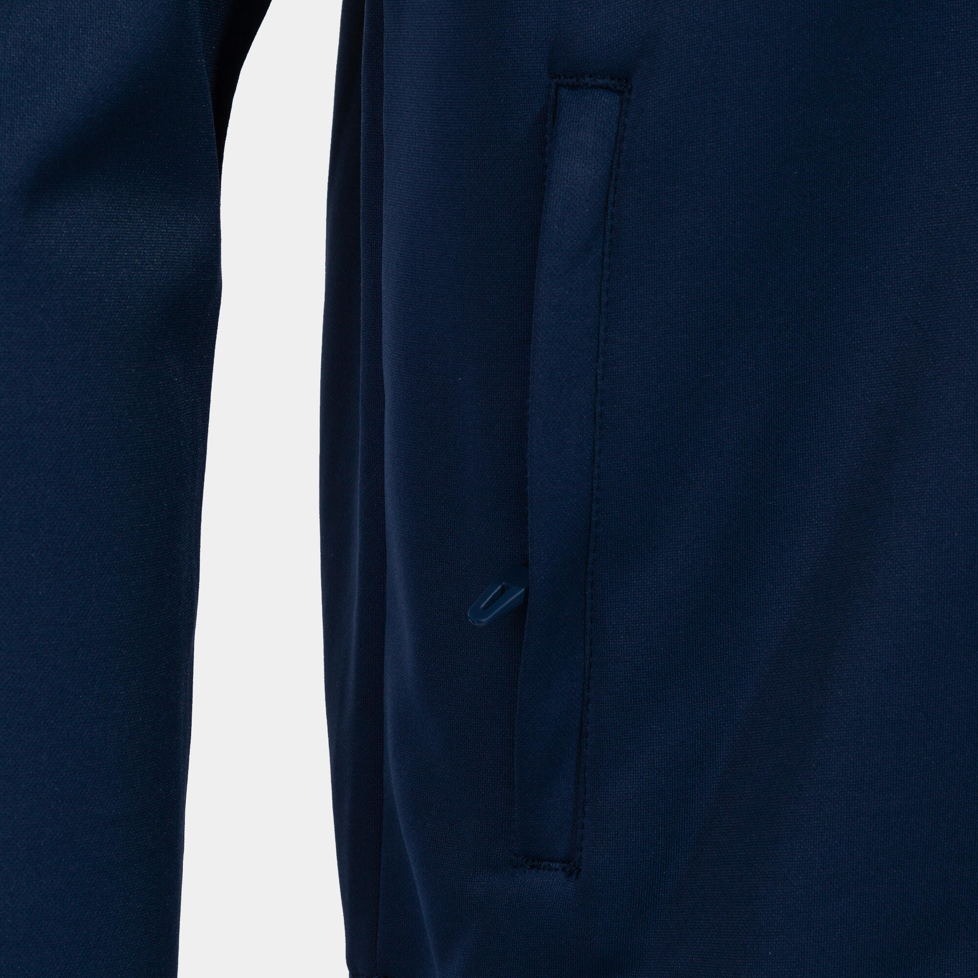Chaqueta Con Capucha Fútbol Niños Joma Crew V Marino 4/5