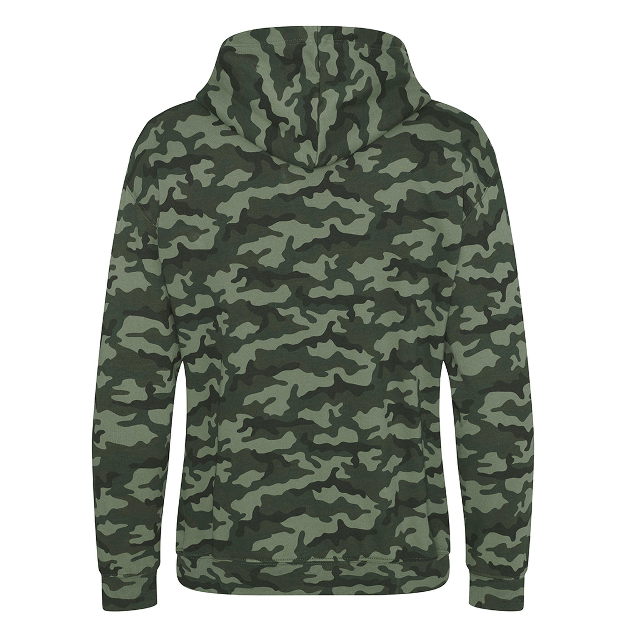 Kapuzenpullover für Herren Tarn-Grün 2/2