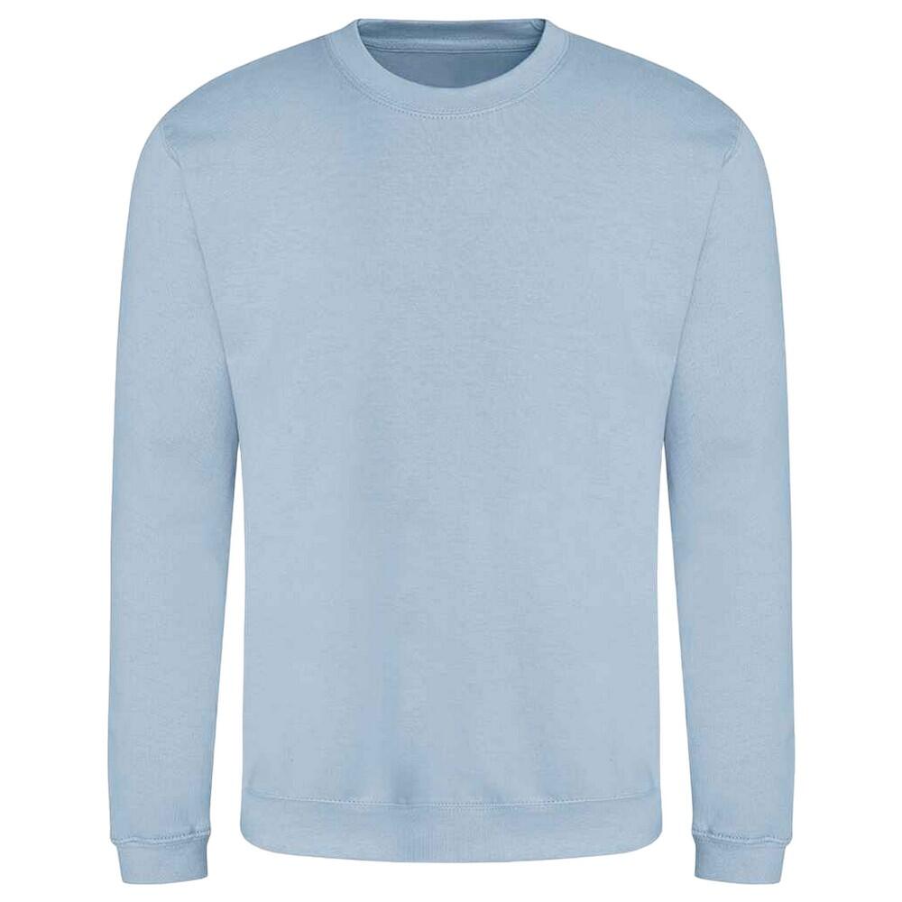 AWDIS Adults Unisex Just Hoods Sweatshirt (Sky Blue)