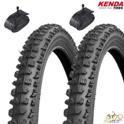 2 copertoni kenda 16x1.95(50-305)+camere pneumatici bici 16 x 1.95 mtb bimbo EV