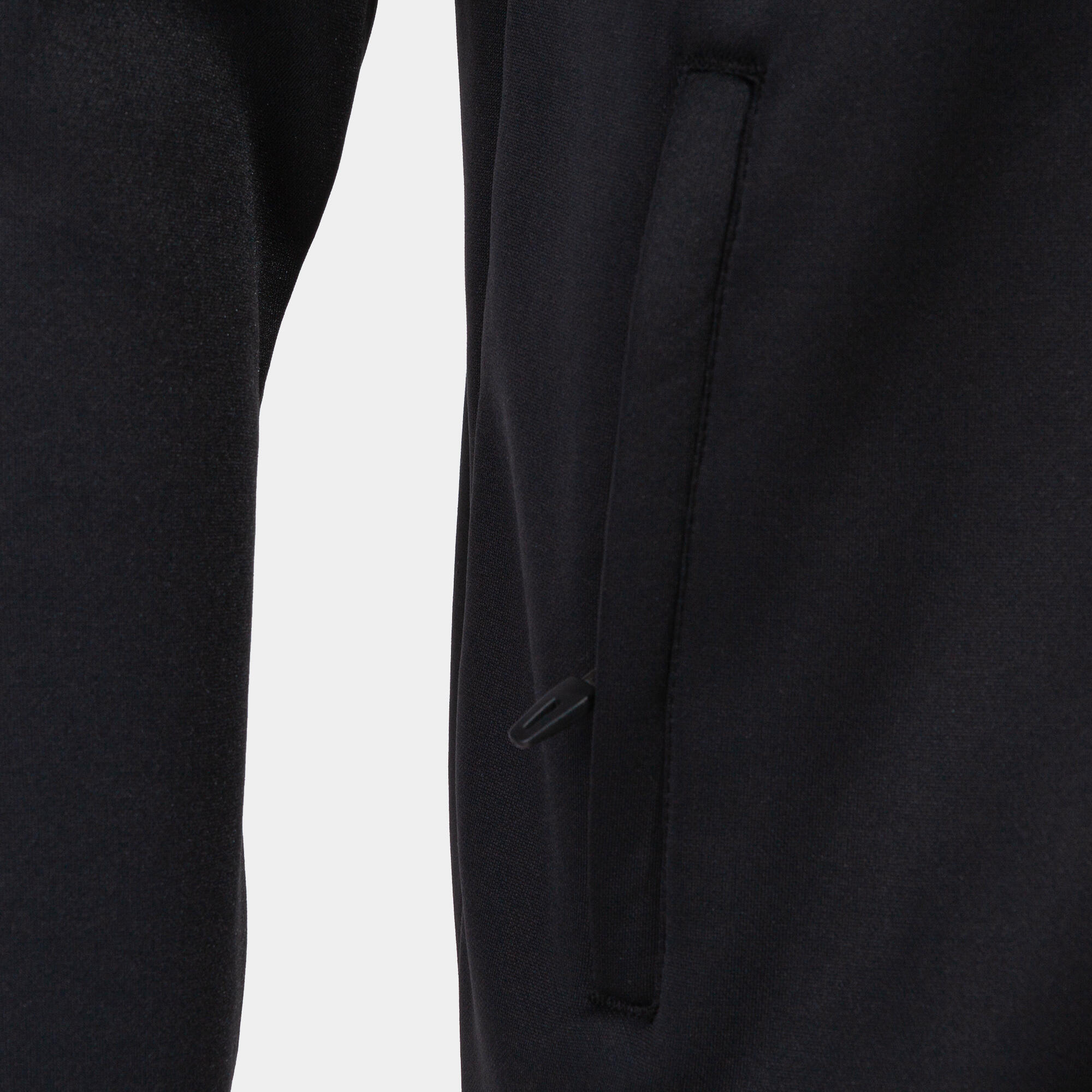 Chaqueta Con Capucha Fútbol Niños Joma Crew V Negro 4/5