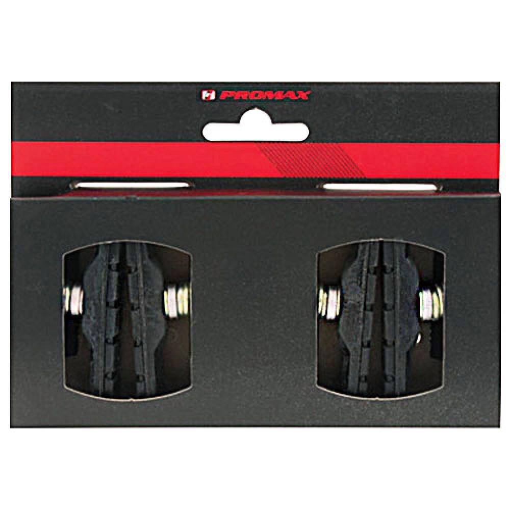 Bremsschuh Promax, V-Brake schraub, asymm, schwarz, 70mm, 2 Paar, für Alufelg... 2/3