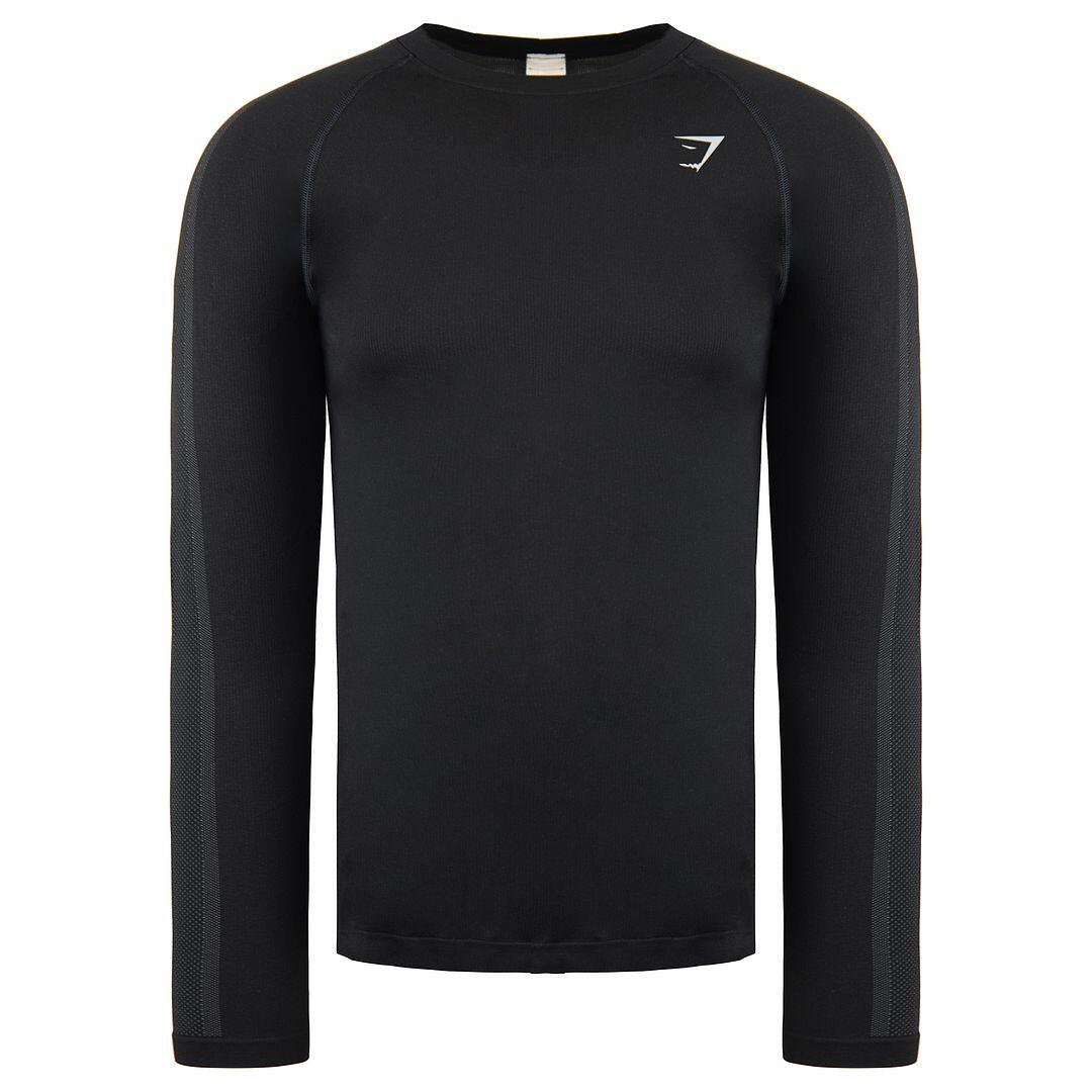 Gymshark Aspect Mens Black Seamless Top 1/3