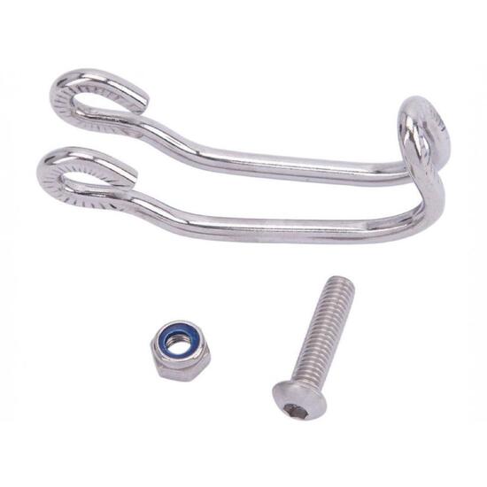 Busch + Müller uchwyt lampy 475DU ze stali nierdzewnej