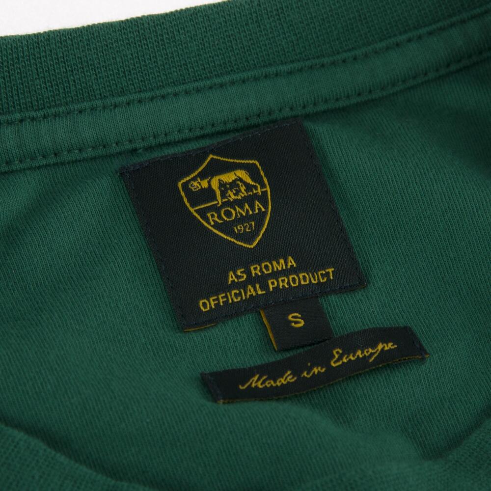 T-shirt - Heren - AS Roma Heritage - Korte mouw - Groen 3/5