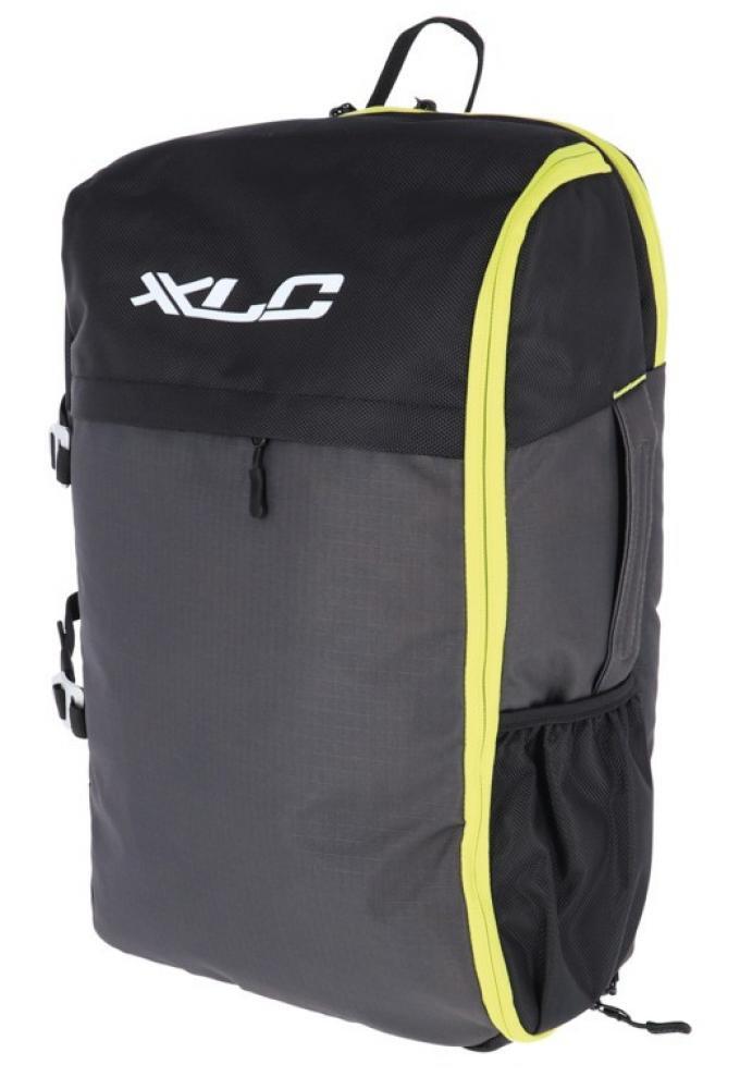 XLC Messenger Bag BA-S115 grau/gelb 35x14x51cm, ca. 28ltr 2/2