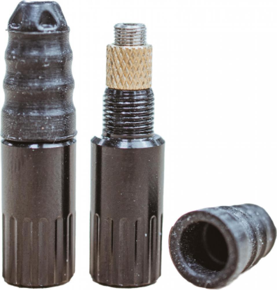 Schwalbe Ventil-Adapter MaxFlow SV mit Kappe, Paar, schwarz 3/3