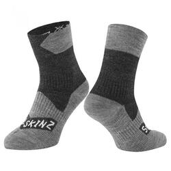 Chaussettes imperméables Sealskinz Bircham noir/gris